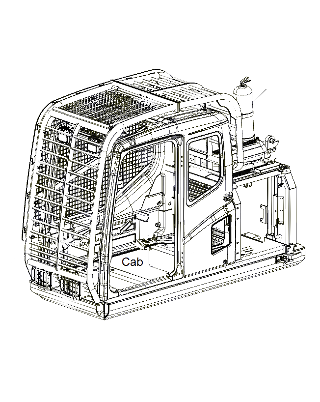 Схема запчастей Komatsu PC130F-7 - ОГНЕТУШИТЕЛЬ (ДЛЯ SHEAR HEAD)(J7-UP) K