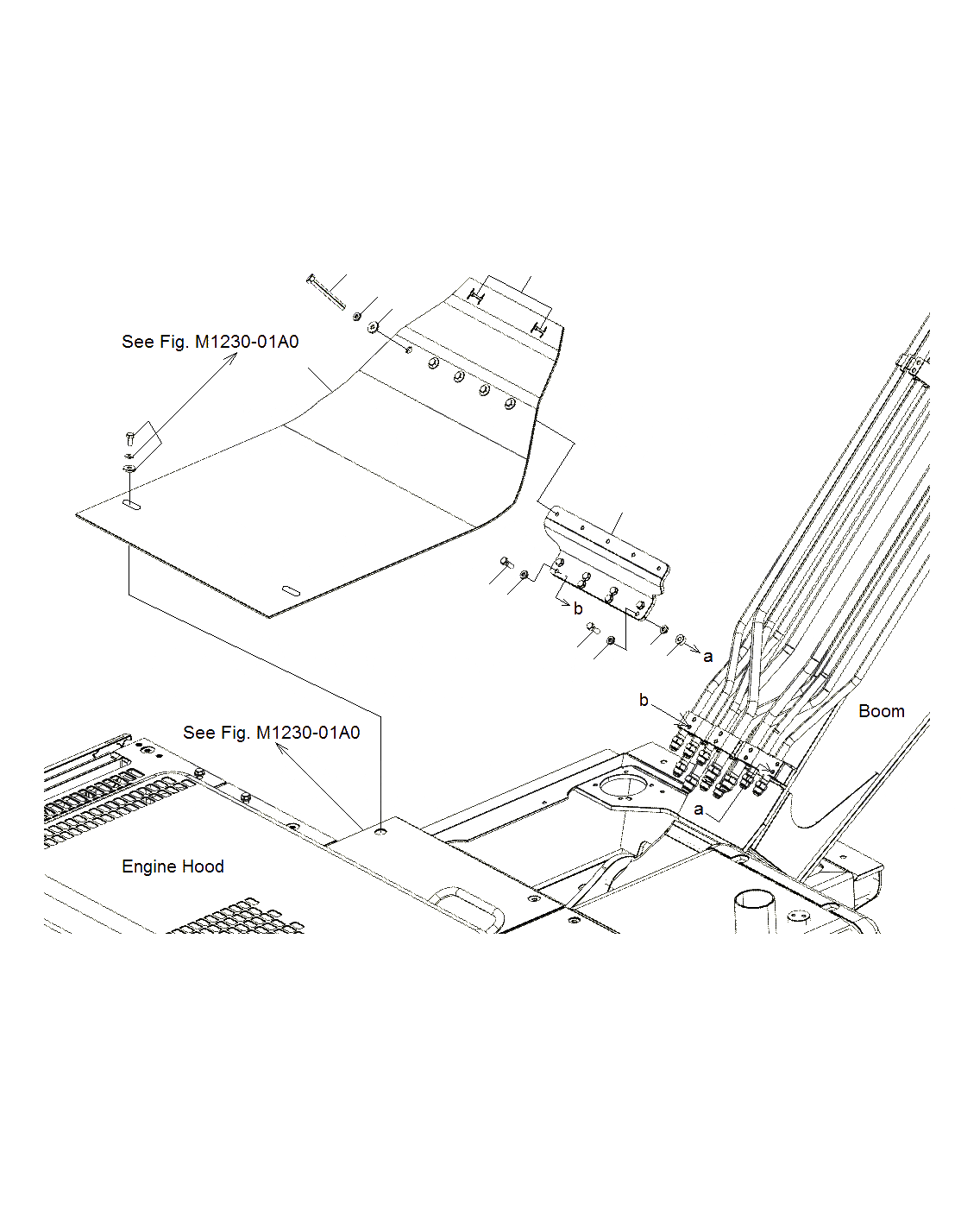 Схема запчастей Komatsu PC130F-7 - КОРПУС ЧАСТИ КОРПУСА (ЩИТКИ)(ДЛЯ SHEAR HEAD)(J8-UP) M