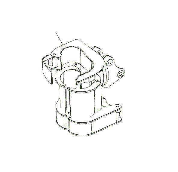 Схема запчастей Komatsu PC130F-7 - SHEAR HEAD T