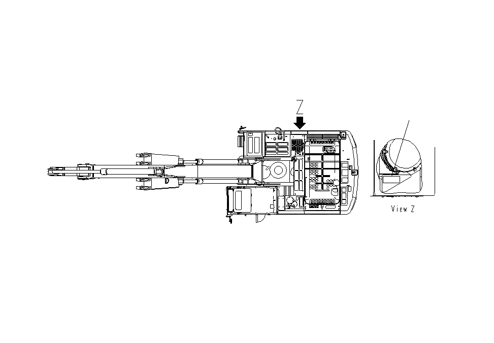 Схема запчастей Komatsu PC400LCSE-8R - SERVICE INSTRUCTION (ВОЗДУХООЧИСТИТЕЛЬ) (АНГЛ.) U