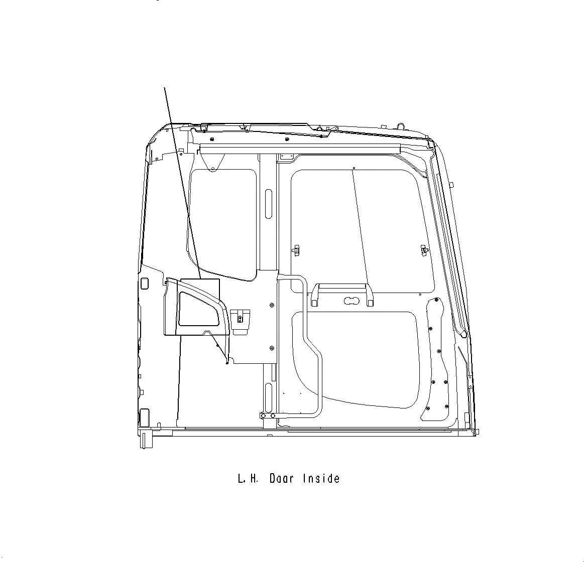 Схема запчастей Komatsu PC200-8M0 - СМАЗКА CHART ( ЧАС. СМАЗКА INTERVAL) U