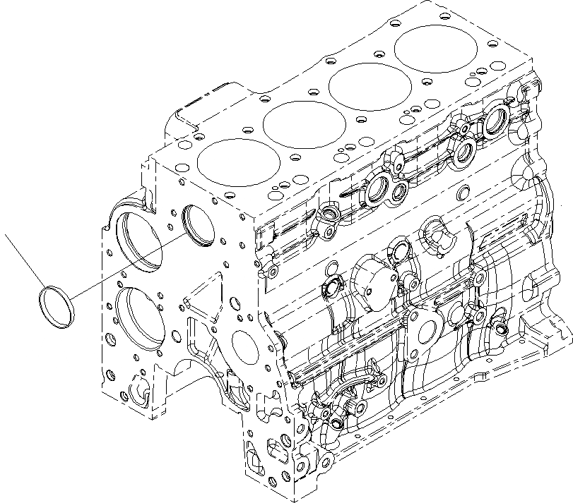 Схема запчастей Komatsu PC195LC-8 - ПОДОГРЕВАТЕЛЬ ХЛАДАГЕНТА ЗАГЛУШКА A