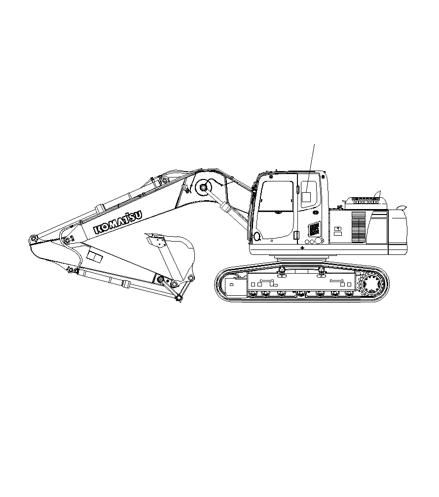 Схема запчастей Komatsu PC195LC-8 - ПОДЪЕМ CHART U