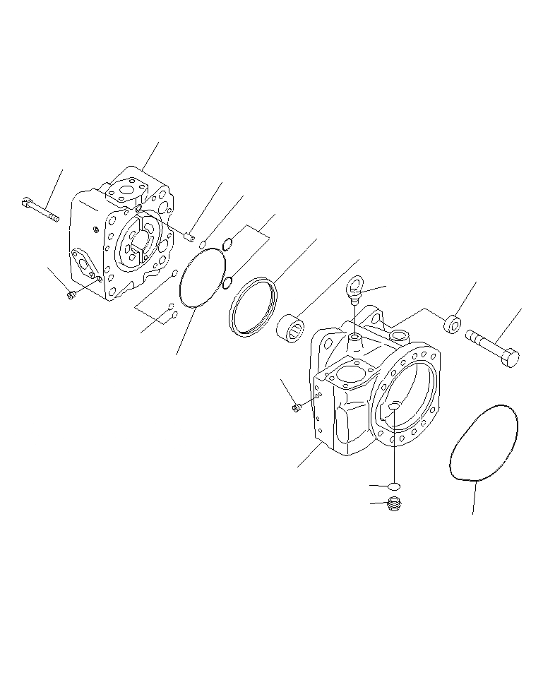 Схема запчастей Komatsu PC1250SP-8R - ОСНОВН. НАСОС (/)(NO. НАСОС) Y