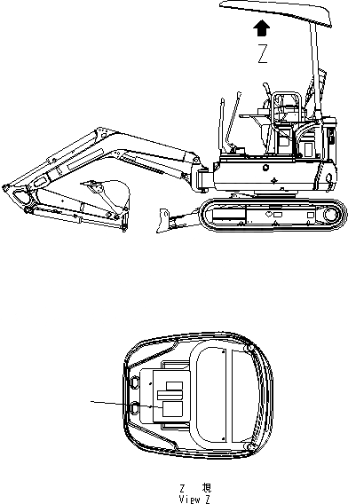 Схема запчастей Komatsu MX182 - ПЛАСТИНА (ГРУЗОПОДЪЕМНОСТЬ) МАРКИРОВКА