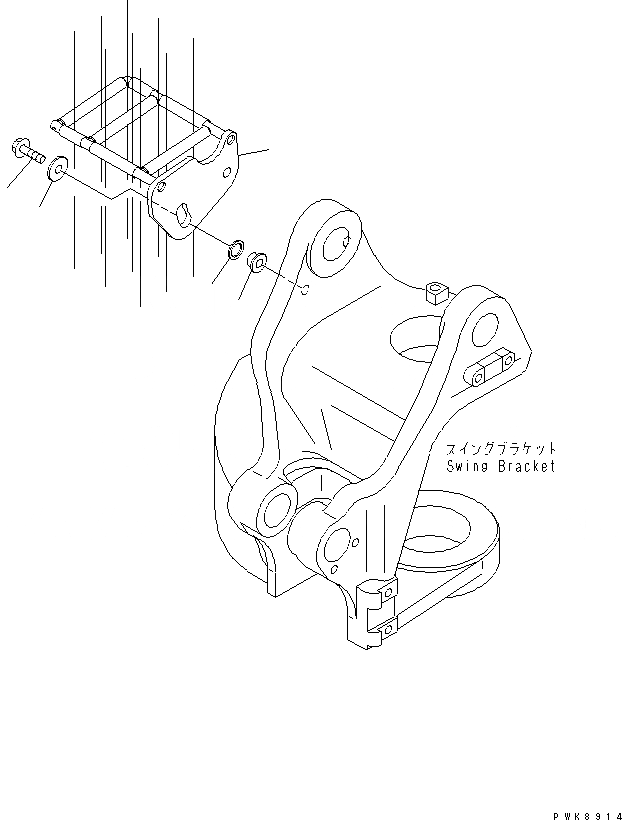 Схема запчастей Komatsu MX45 - ACTUATER ЛИНИЯ (ШЛАНГИ GUIDE) (ДЛЯ НАВЕСН. ОБОРУД.) (ДЛЯ ТЕЛЕСКОПИЧЕСК. РУКОЯТЬ) ГИДРАВЛИКА