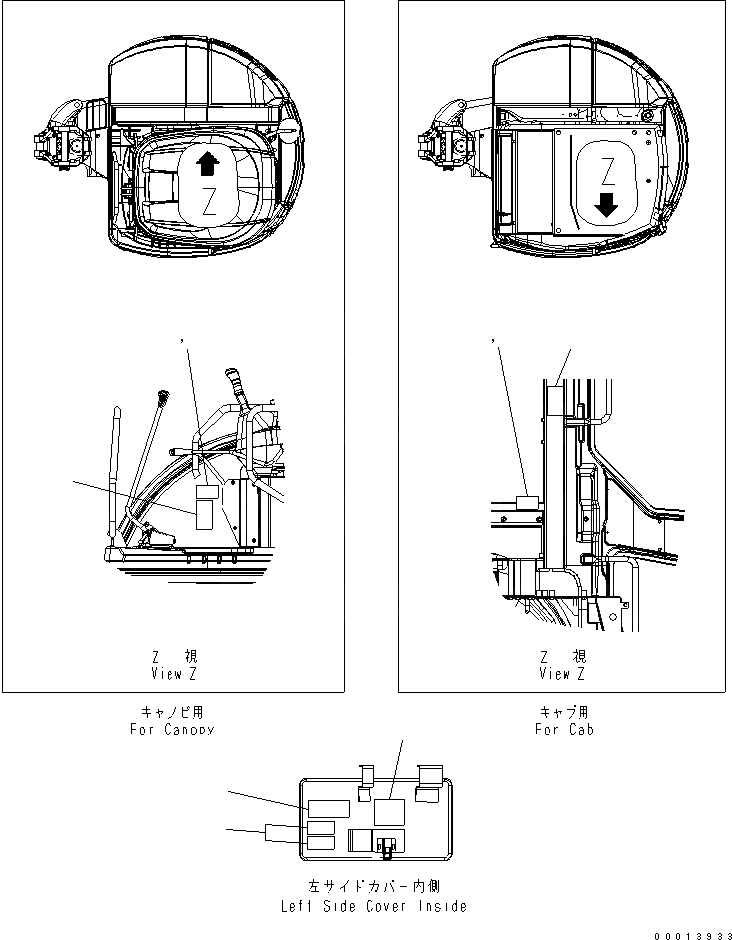 Схема запчастей Komatsu MX502 - MULTI PATTERN (ПЛАСТИНА) (ISO-ЭКСКАВАТ. PATTERN УПРАВЛ-Е) ГИДРАВЛИКА