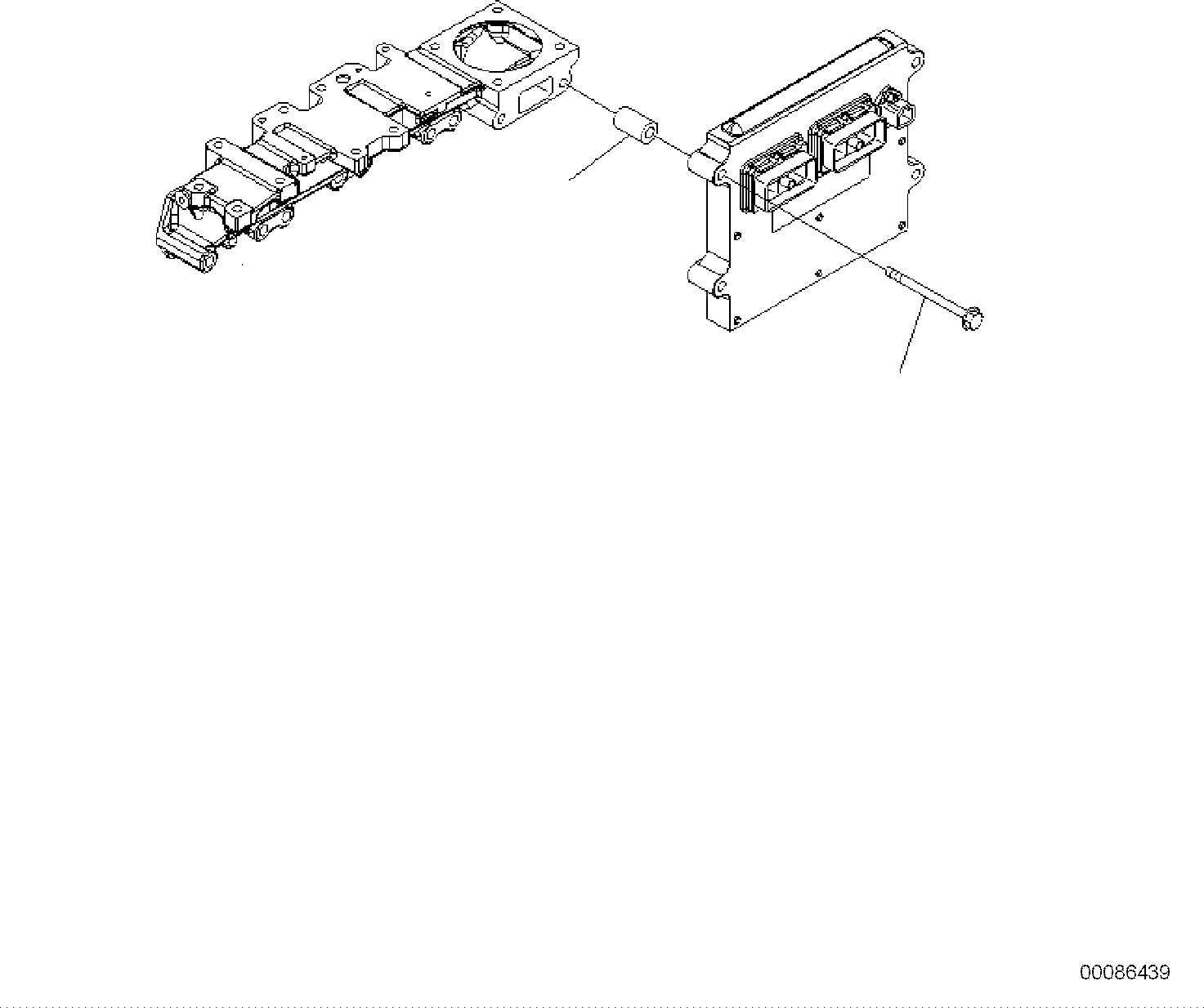 Схема запчастей Komatsu PC118MR-8 - УПРАВЛ-Е ПОДАЧ. ТОПЛИВА КОРПУС ДВИГАТЕЛЬ ТОПЛИВН. СИСТЕМА