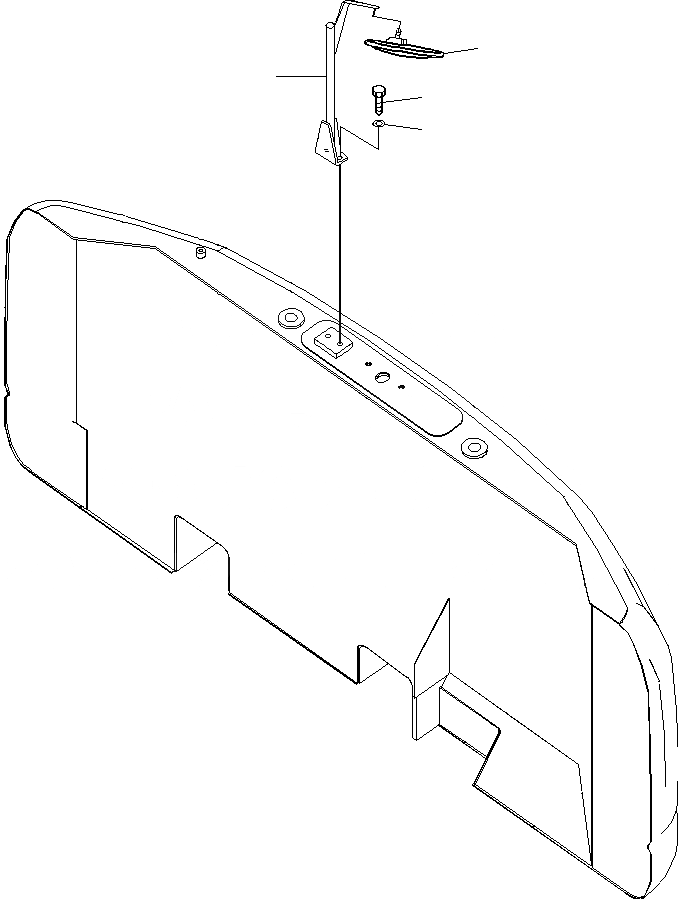 Схема запчастей Komatsu PC130-8 - ЗАДН.VIEW MIRROR, ДЛЯ ПРОТИВОВЕС ЗАДН.VIEW MIRROR, RHS, С ЗАДН.VIEW CAMERA, SET