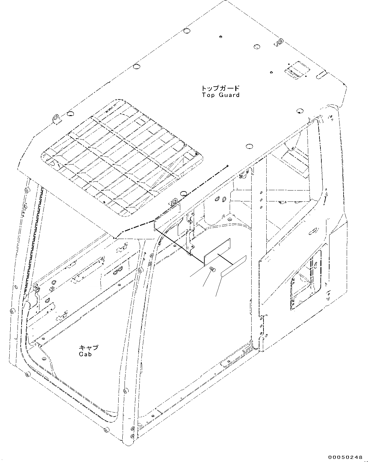 Схема запчастей Komatsu PC130-8 - ПРЕДУПРЕЖДАЮЩ. МАРКИРОВКАS, ВЕРХН. ЧАСТИ КОРПУСА, ИСПАНИЯ ПРЕДУПРЕЖДАЮЩ. МАРКИРОВКАS, ВЕРХН. ЧАСТИ КОРПУСА, ИСПАНИЯ