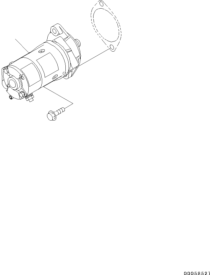 Схема запчастей Komatsu SAA4D95LE-5D - СТАРТЕР, .KW, (/) СТАРТЕР, .KW