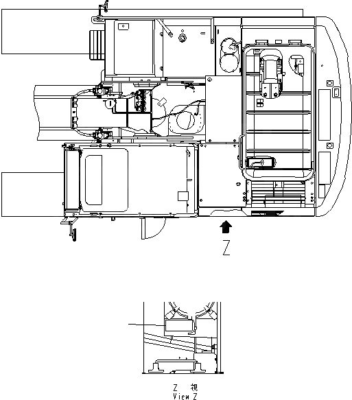 Схема запчастей Komatsu PC200-8 - SERVICE INSTRUCTION (ВОЗДУХООЧИСТИТЕЛЬ) (АНГЛ.) МАРКИРОВКА