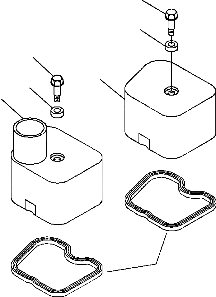 Схема запчастей Komatsu PC200-6LC - КЛАПАН COVER ДВИГАТЕЛЬ