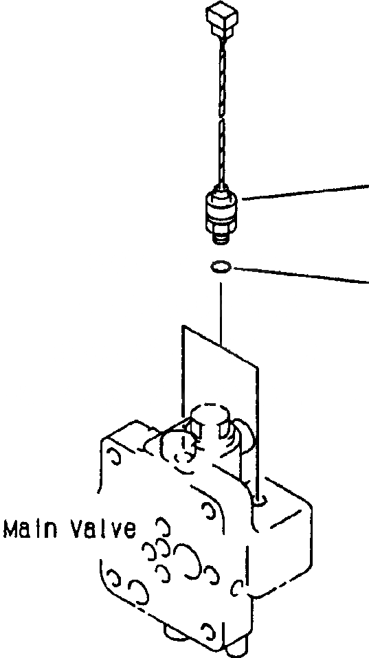 Схема запчастей Komatsu PC200-6LC - FIG NO. H- ОСНОВН. КЛАПАН (ДАТЧИК) ГИДРАВЛИКА