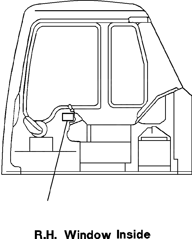 Схема запчастей Komatsu PC200-6LC - FIG NO. U- ПЛАСТИНА (EXTENSION РУКОЯТЬ) МАРКИРОВКА