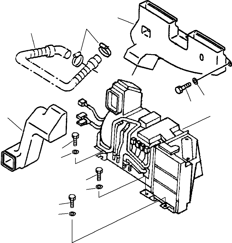 Схема запчастей Komatsu PC200LC-6LE - FIG. K7-A КОНДИЦ. ВОЗДУХА - NIPPON DENSO - ШЛАНГИ И VACUUM ВОЗДУХОВОДЫS КАБИНА ОПЕРАТОРА И СИСТЕМА УПРАВЛЕНИЯ