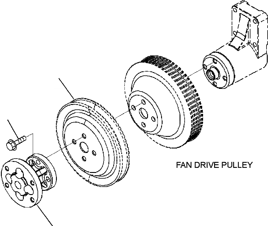Схема запчастей Komatsu PC200LC-8 - A-AA ВЕНТИЛЯТОР ГЛАВН. УПЛОТНЕНИЯ И АКСЕССУАРЫ ПРИВОДН. ШКИВ ДВИГАТЕЛЬ