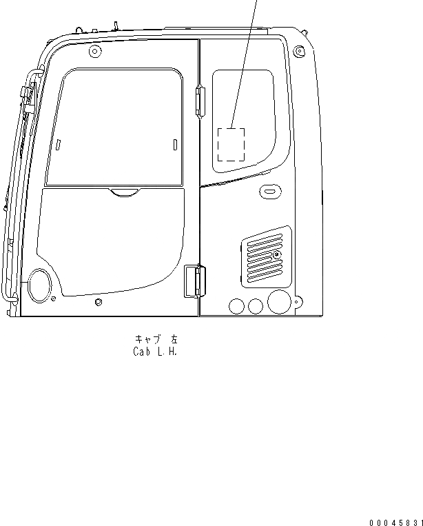 Схема запчастей Komatsu PC200LC-8E0 - ГРУЗОПОДЪЕМНОСТЬ CHART (АНГЛ.) МАРКИРОВКА