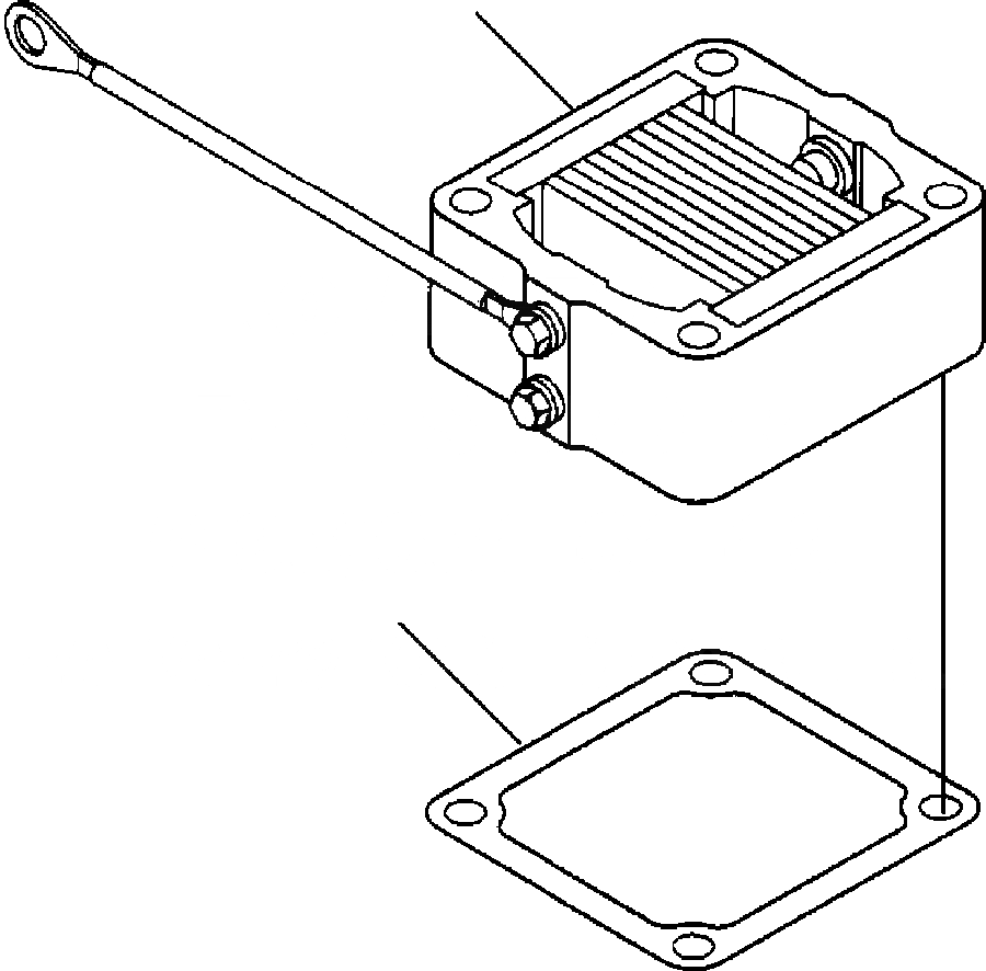 Схема запчастей Komatsu PC200LL-6 - FIG. A7-AA INTAKE ВОЗД. ОБОГРЕВАТЕЛЬ. ДВИГАТЕЛЬ