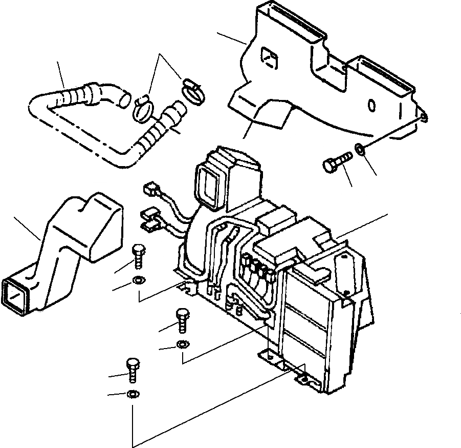 Схема запчастей Komatsu PC200LL-6 - FIG. K7-A КОНДИЦ. ВОЗДУХА - NIPPON DENSO - ШЛАНГИ И VACUUM ВОЗДУХОВОДЫS КАБИНА ОПЕРАТОРА И СИСТЕМА УПРАВЛЕНИЯ