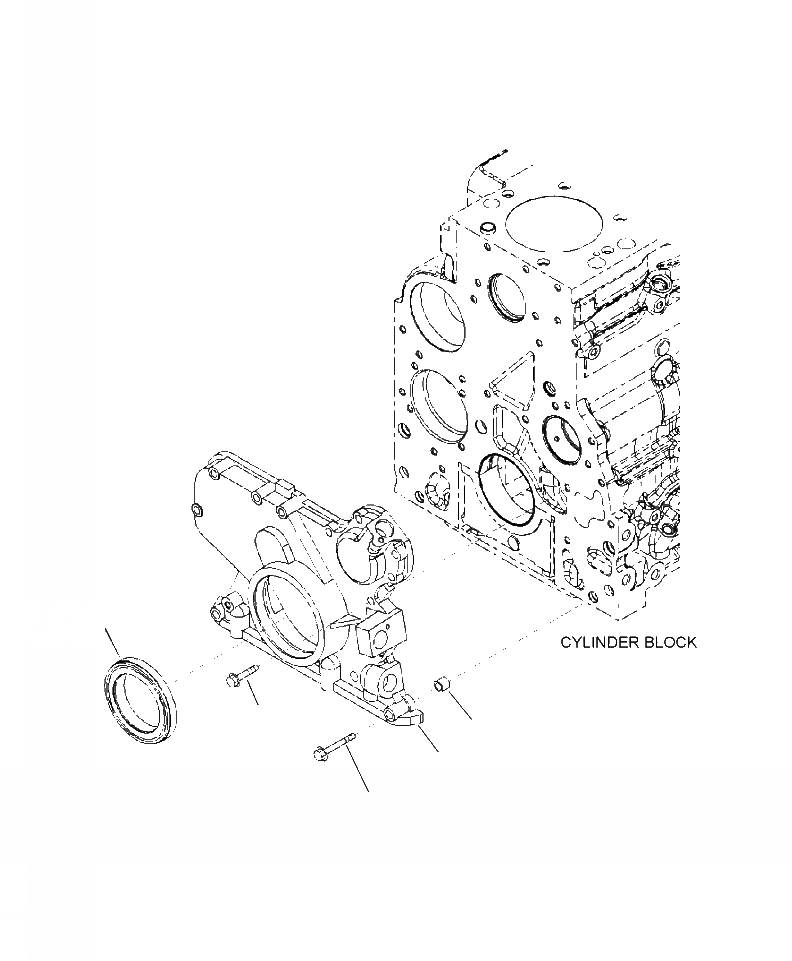 Схема запчастей Komatsu PC200LL-8 - A9-AA7 ПРИВОД COVER ДВИГАТЕЛЬ