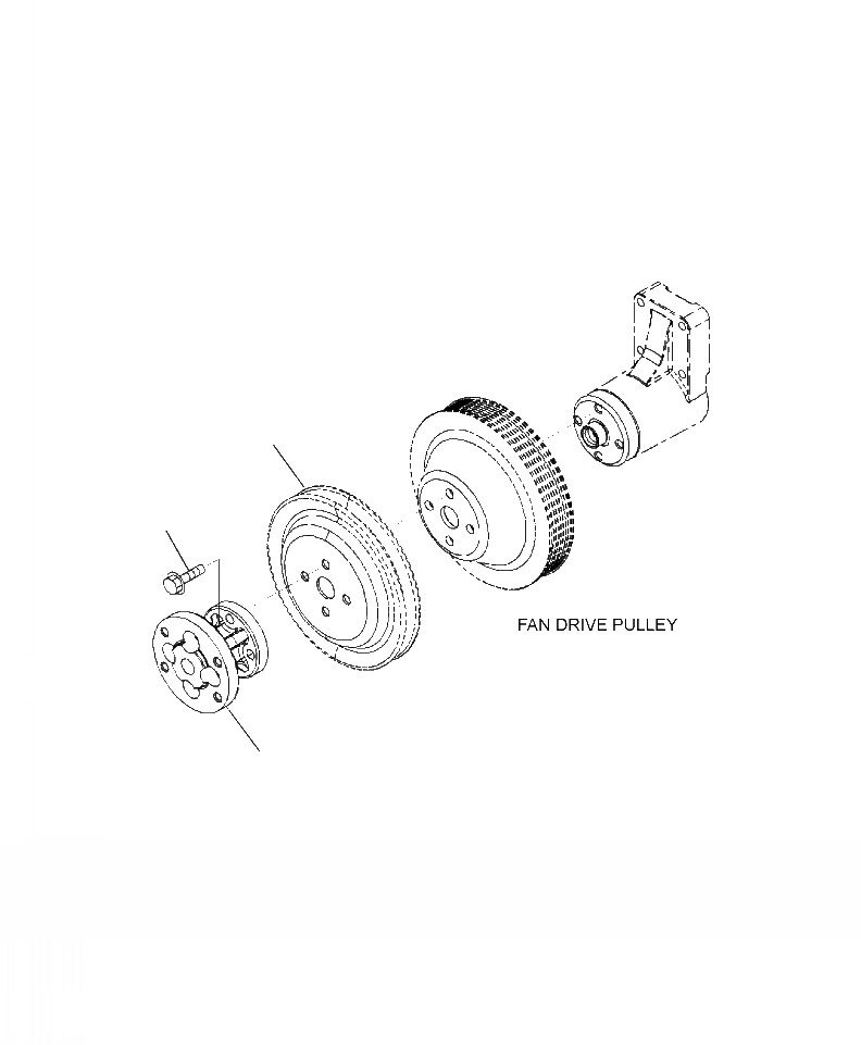 Схема запчастей Komatsu PC200LL-8 - A-AA ВЕНТИЛЯТОР ГЛАВН. УПЛОТНЕНИЯ И АКСЕССУАРЫ ПРИВОДН. ШКИВ ДВИГАТЕЛЬ