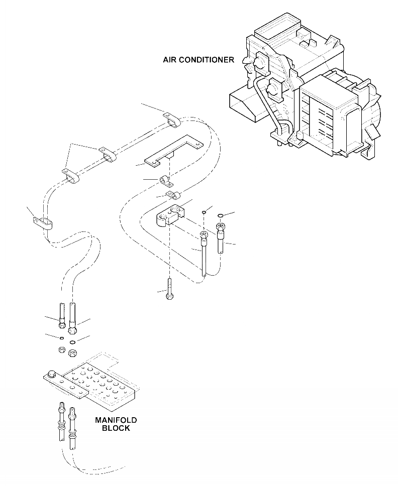 Схема запчастей Komatsu PC200LL-8 - K-D КАБИНА A/C - КОЛЛЕКТОР ( INCH RISER) OPERATOR\XD S ОБСТАНОВКА И СИСТЕМА УПРАВЛЕНИЯ