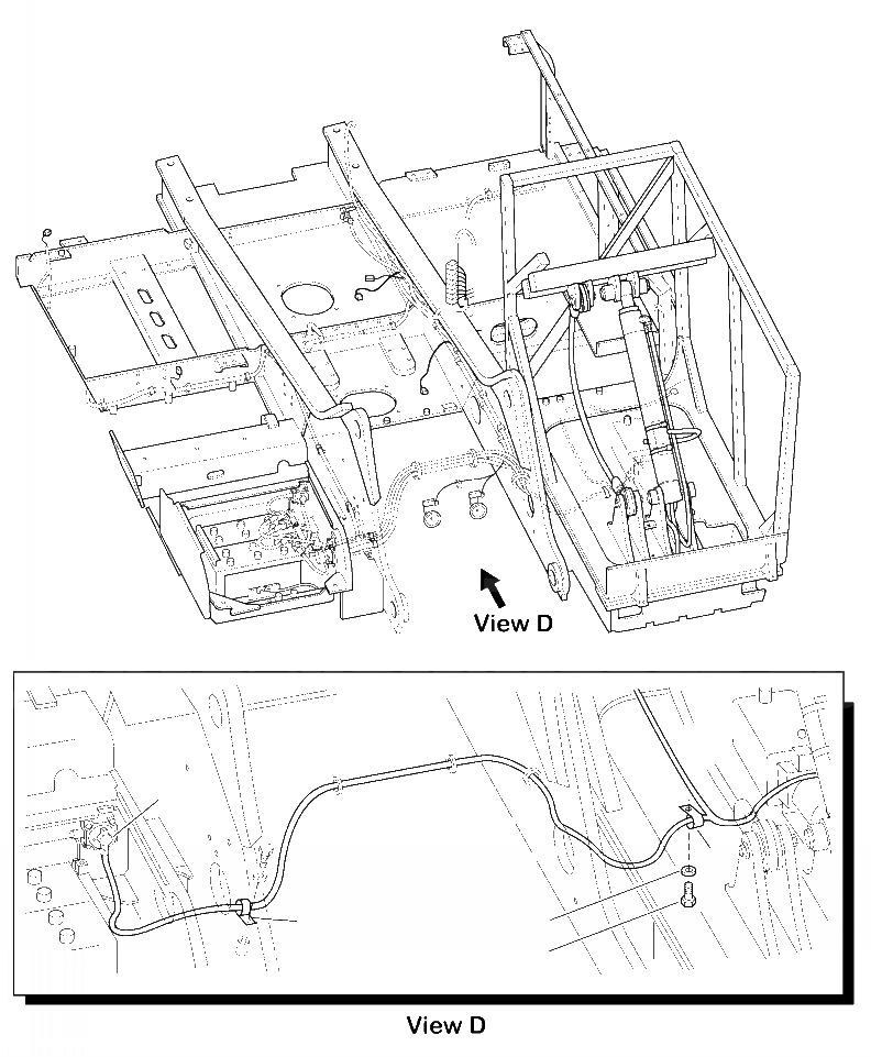 Схема запчастей Komatsu PC200LL-8 - M8-7A КАБИНА RISER COMPONENTS (/7) - 8/ INCH RISER (заводской номер A87 ) ЧАСТИ КОРПУСА