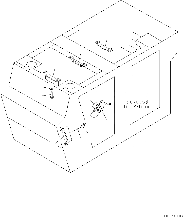 Схема запчастей Komatsu PC200LL-7L - ОСНОВН. КОНСТРУКЦИЯ (RISER С КРЕПЛЕНИЕS) (8/ INCH RISER) КАБИНА ОПЕРАТОРА И СИСТЕМА УПРАВЛЕНИЯ