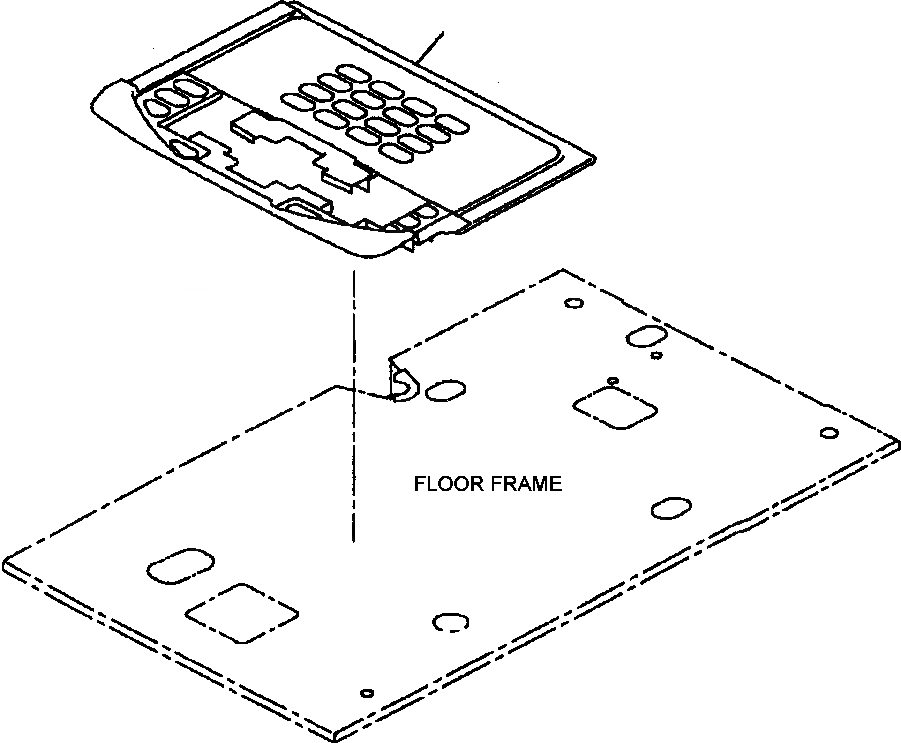 Схема запчастей Komatsu PC200Z-6LE - FIG NO. K-A9 ПОКРЫТИЕ ПОЛА АКТУАТОР КАБИНА ОПЕРАТОРА И СИСТЕМА УПРАВЛЕНИЯ