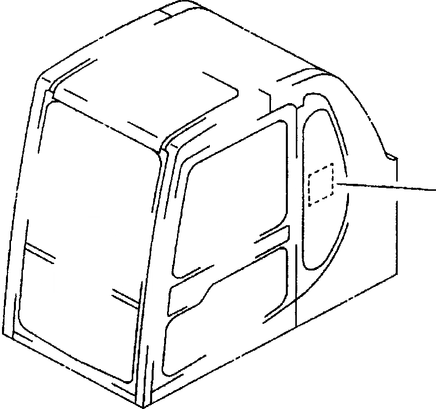 Схема запчастей Komatsu PC200Z-6LE - FIG NO. U-A ГРУЗОПОДЪЕМНОСТЬ ПЛАСТИНА МАРКИРОВКА