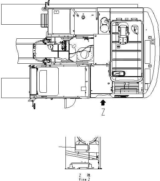 Схема запчастей Komatsu PC200-8 - SERVICE INSTRUCTION (ВОЗДУХООЧИСТИТЕЛЬ) (ИСПАНИЯ) МАРКИРОВКА