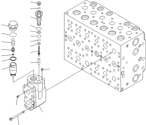 Схема запчастей Komatsu PC200-8 - ОСНОВН. КЛАПАН (-АКТУАТОР) (/) (ЛЕСОЗАГОТОВИТЕЛЬНАЯ ТЕХНИКА СПЕЦ-Я) ОСНОВН. КОМПОНЕНТЫ И РЕМКОМПЛЕКТЫ