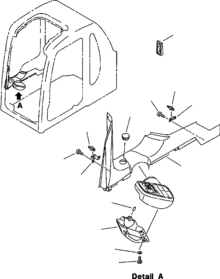 Схема запчастей Komatsu PC210LC-6L - FIG NO. K- КАБИНА (КРЫШКА ПАНЕЛИ С МОНИТОРОМ) КАБИНА ОПЕРАТОРА И СИСТЕМА УПРАВЛЕНИЯ