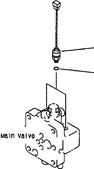 Схема запчастей Komatsu PC220LC-6LC - FIG NO. H- ОСНОВН. КЛАПАН (ДАТЧИК) ГИДРАВЛИКА