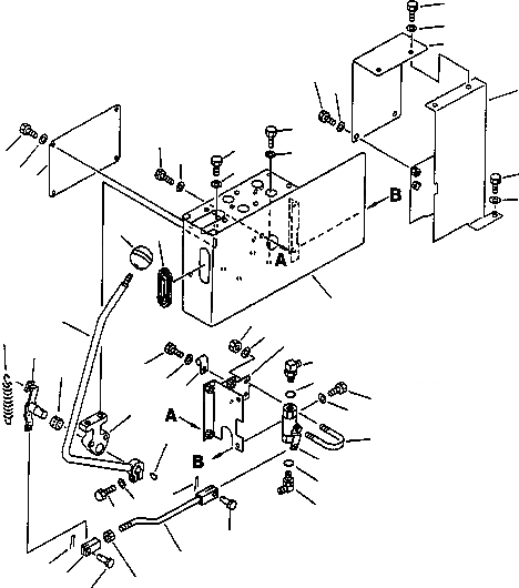 Схема запчастей Komatsu PC220LC-6LC - FIG NO. K- ЛЕВ. СТОЙКА (СТОЙКА И ЗАДН. КРЫШКА) КАБИНА ОПЕРАТОРА И СИСТЕМА УПРАВЛЕНИЯ