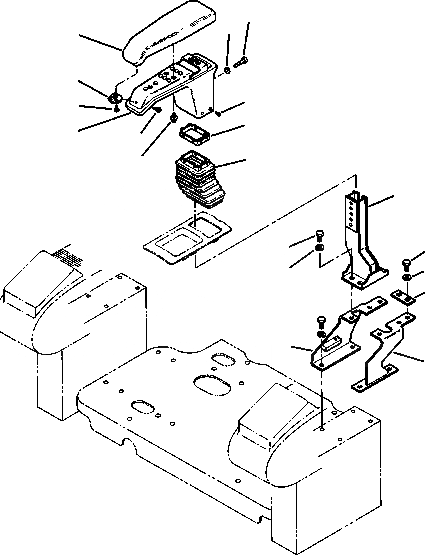 Схема запчастей Komatsu PC220LC-6LC - FIG NO. K- ЛЕВ. СТОЙКА ПОДЛОКОТНИК КАБИНА ОПЕРАТОРА И СИСТЕМА УПРАВЛЕНИЯ
