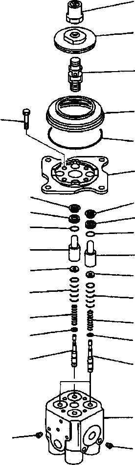 Схема запчастей Komatsu PC220LC-6LE - FIG NO. K-A КЛАПАН PPCРАБОЧ. КАБИНА ОПЕРАТОРА И СИСТЕМА УПРАВЛЕНИЯ