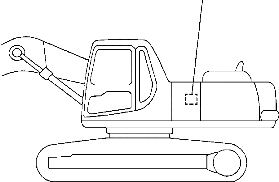 Схема запчастей Komatsu PC220LC-6L - FIG NO. U- ПЛАСТИНА (ВОЗДУХООЧИСТИТЕЛЬ, ДВОЙНОЙ ЭЛЕМЕНТ) МАРКИРОВКА