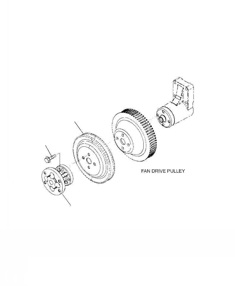 Схема запчастей Komatsu PC220LC-8 - A-AA ВЕНТИЛЯТОР ГЛАВН. УПЛОТНЕНИЯ И АКСЕССУАРЫ ПРИВОДН. ШКИВ ДВИГАТЕЛЬ