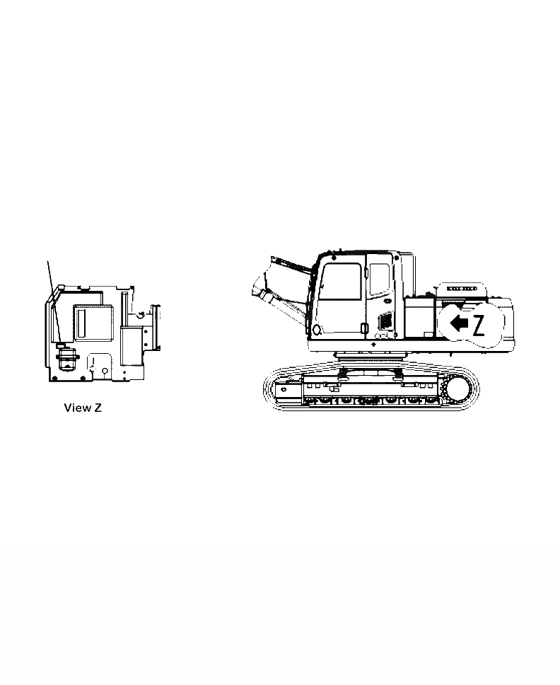 Схема запчастей Komatsu PC220LC-8 - U-A ПЛАСТИНА ХЛАДАГЕНТ ТАБЛИЧКИ МАРКИРОВКА