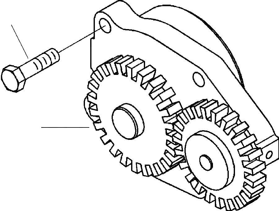 Схема запчастей Komatsu PC220LL-6 - FIG. A-AA СМАЗЫВ. НАСОС ДВИГАТЕЛЬ