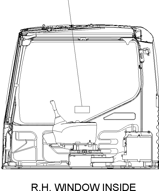 Схема запчастей Komatsu PC220LL-7L - FIG. U-A ПЛАСТИНА - БЕЗОПАСН. МАРКИРОВКА