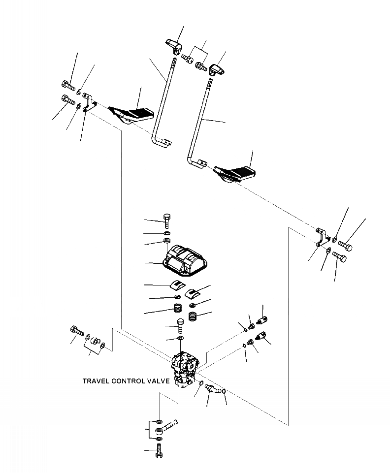Схема запчастей Komatsu PC220LL-8 - K9-A КАБИНА РЫЧАГ УПРАВЛ-Я ХОДОМ OPERATOR\XD S ОБСТАНОВКА И СИСТЕМА УПРАВЛЕНИЯ