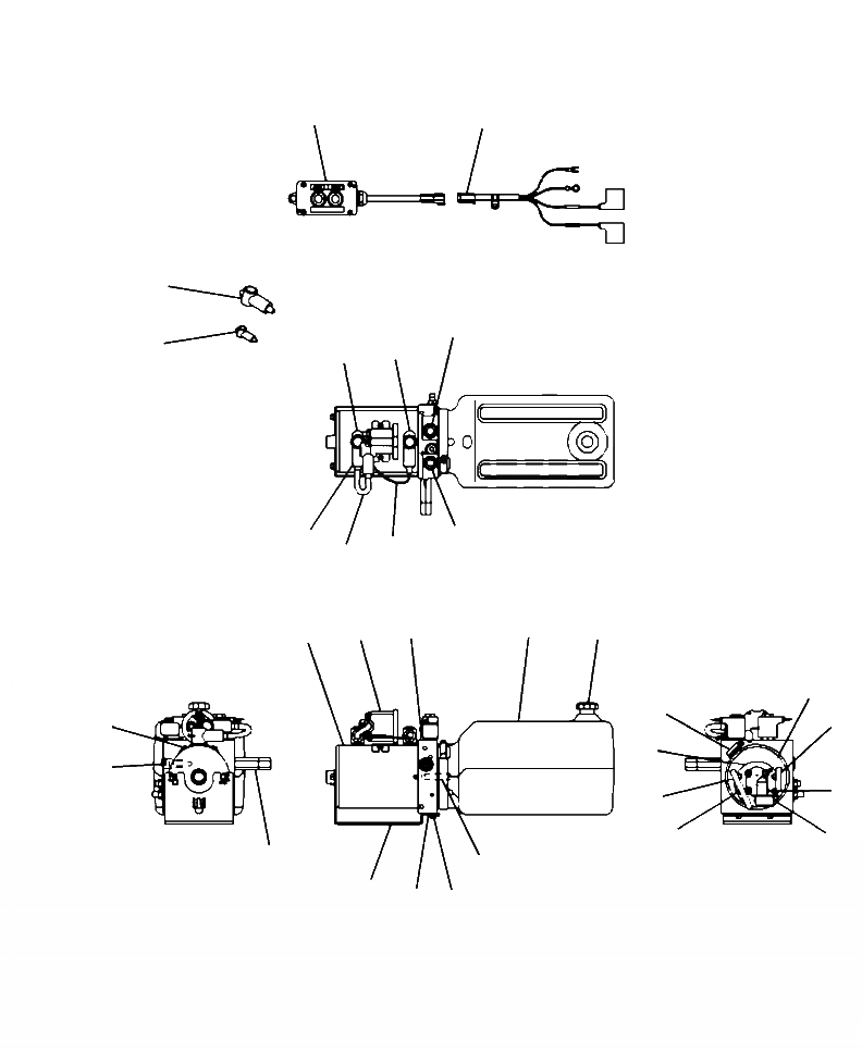 Схема запчастей Komatsu PC220LL-8 - M8-9A НАСОС RISER COMPONENTS ЧАСТИ КОРПУСА