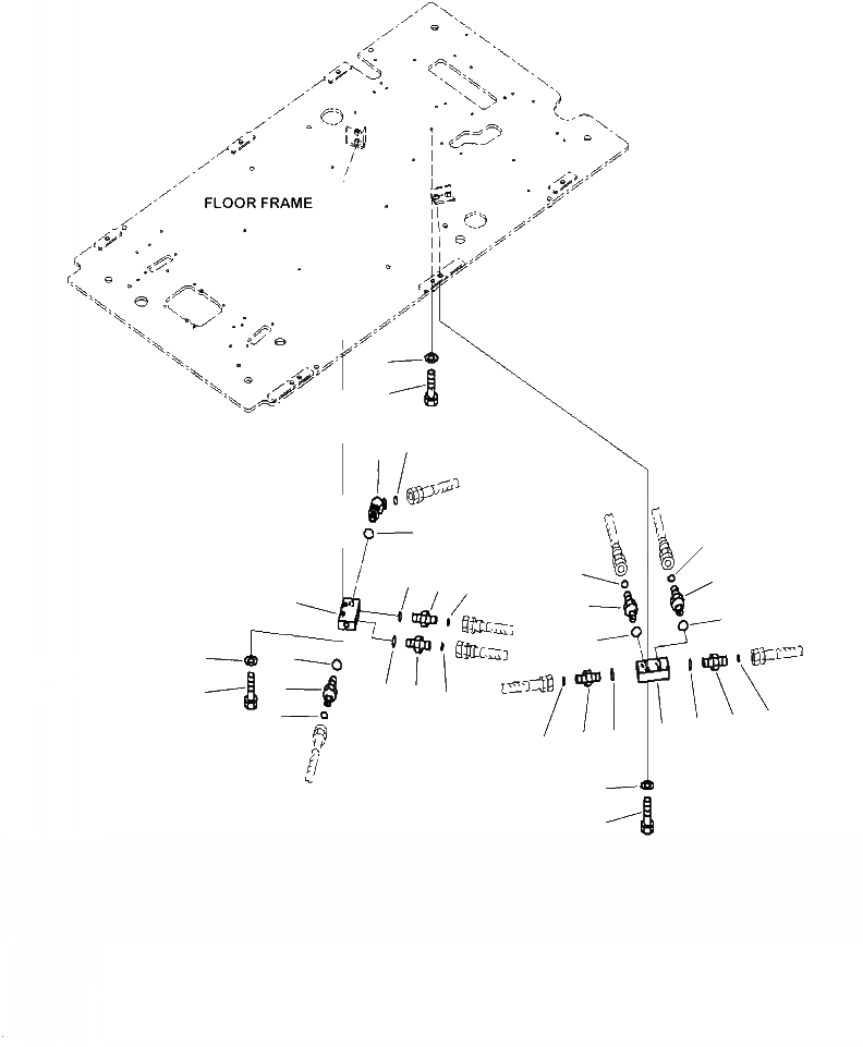 Схема запчастей Komatsu PC240LC-10 - K- КАБИНА P И T БЛОК OPERATOR\XD S ОБСТАНОВКА И СИСТЕМА УПРАВЛЕНИЯ