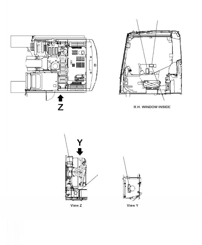 Схема запчастей Komatsu PC240LC-10 - U- ПЛАСТИНА MULTI-PATTERN (ISO/ЭКСКАВАТ.) КЛАПАН СЕЛЕКТОРА МАРКИРОВКА