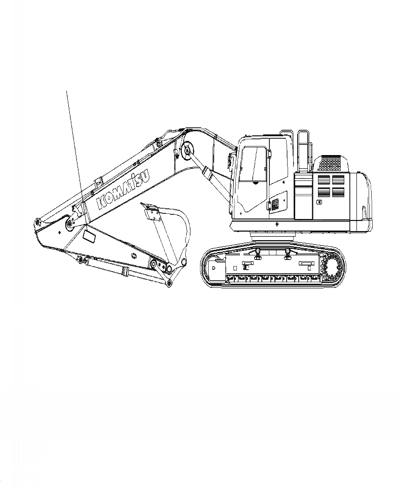 Схема запчастей Komatsu PC240LC-10 - U- ТАБЛИЧКИ РУКОЯТЬ СИГНАЛИЗ-Я МАРКИРОВКА