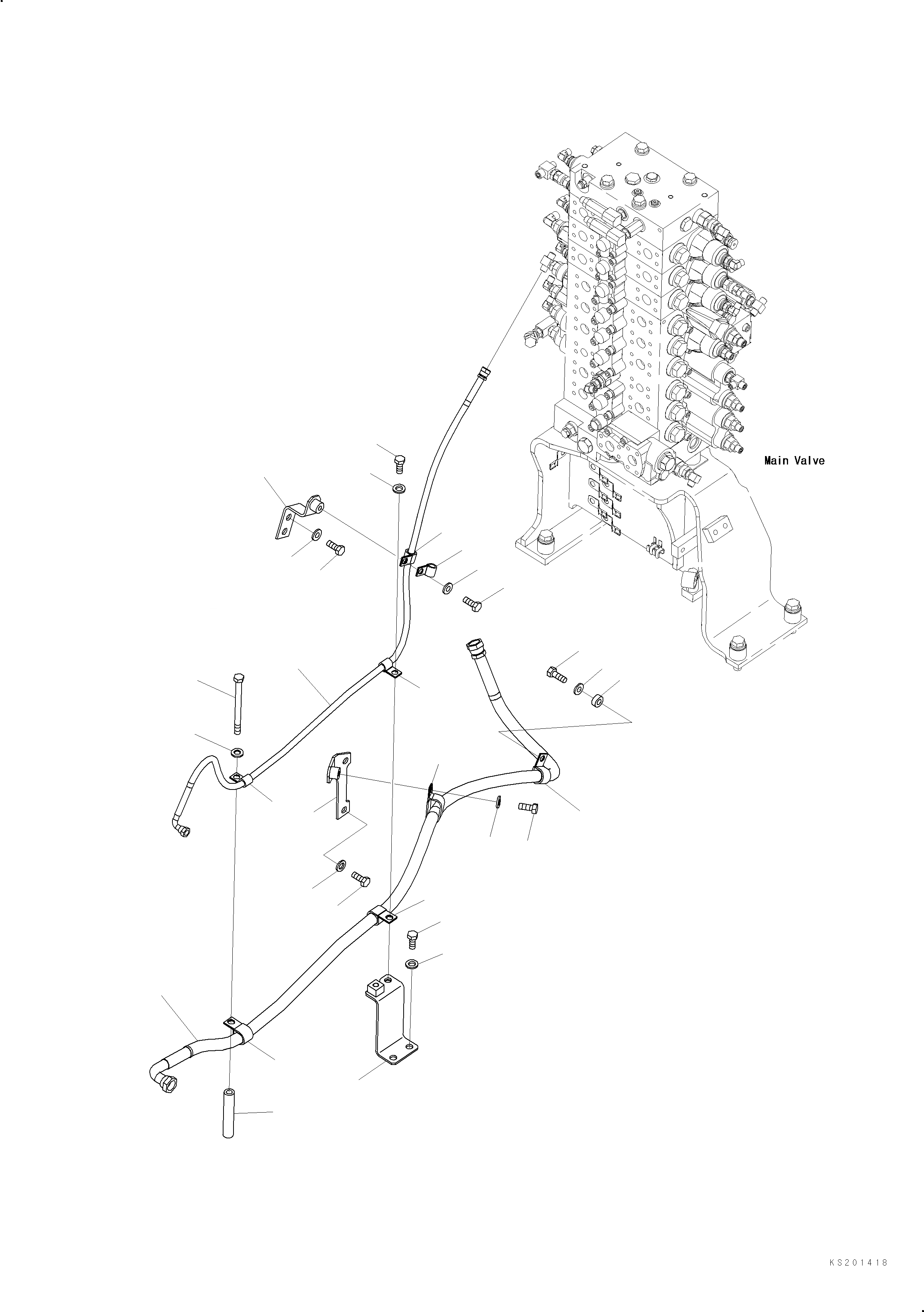 Схема запчастей Komatsu PC240LC-10 - ANTI-DROP КЛАПАН, СТРЕЛА И РУКОЯТЬ, ГИДРОЛИНИЯ СТРЕЛЫ, ДЛЯ 2-СЕКЦИОНН. СТРЕЛЫ ANTI-DROP КЛАПАН, СТРЕЛА И РУКОЯТЬ, ДЛЯ 2-СЕКЦИОНН. СТРЕЛЫ