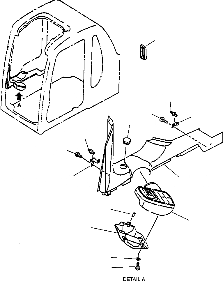 Схема запчастей Komatsu PC270LC-6LE - FIG NO. K- КАБИНА КРЫШКА ПАНЕЛИ С МОНИТОРОМ КАБИНА ОПЕРАТОРА И СИСТЕМА УПРАВЛЕНИЯ